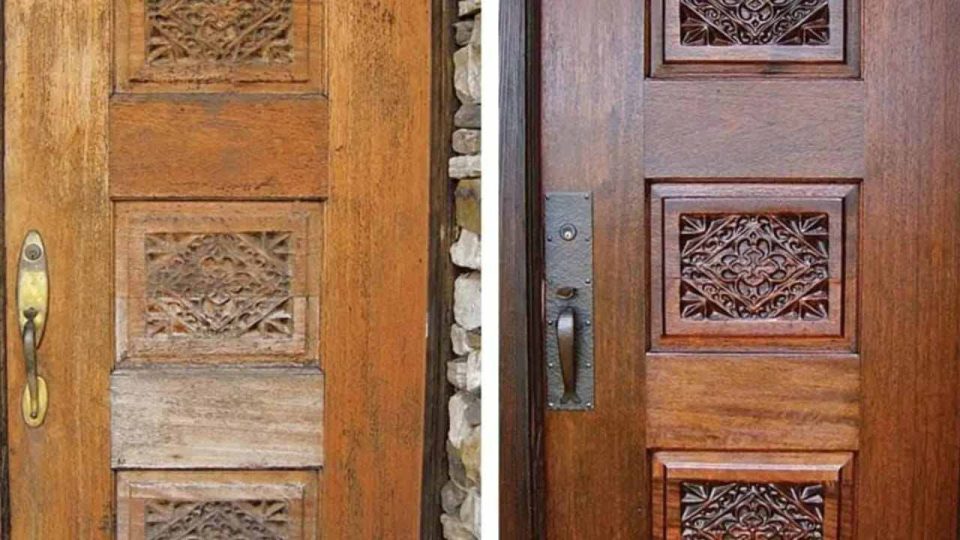 Portes en bois, comment les nettoyer et les polir avec un seul ingrédient : voici ce dont vous avez besoin