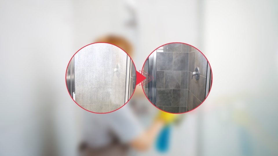 Comment enlever le calcaire des vitres de douche : utilisez ce remède naturel