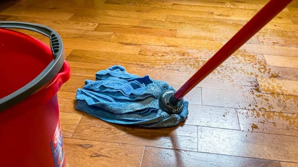 Mettez une goutte sur la serpillère et le sol de la maison brille pendant 1 semaine entière