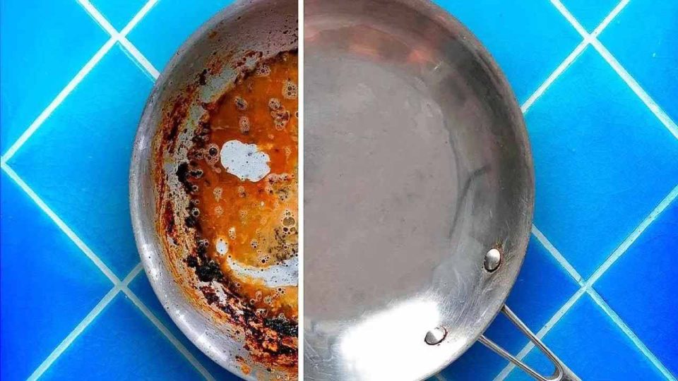 L’ingrédient qui enlève les incrustations des casseroles et poêles : il coûte 1 euro