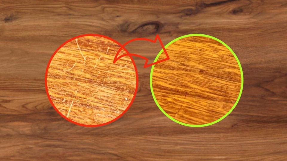 C’est ce qui élimine toutes les rayures sur les meubles en bois, il suffit de 2 ingrédients simples
