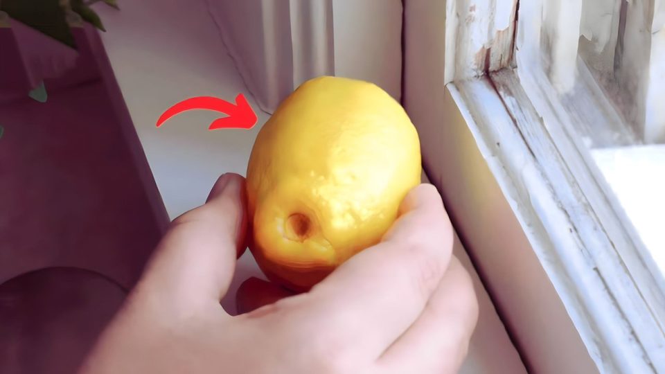 Laissez 4 citrons sur le rebord de la fenêtre et vous ne vous arrêterez plus : tout le monde le fait